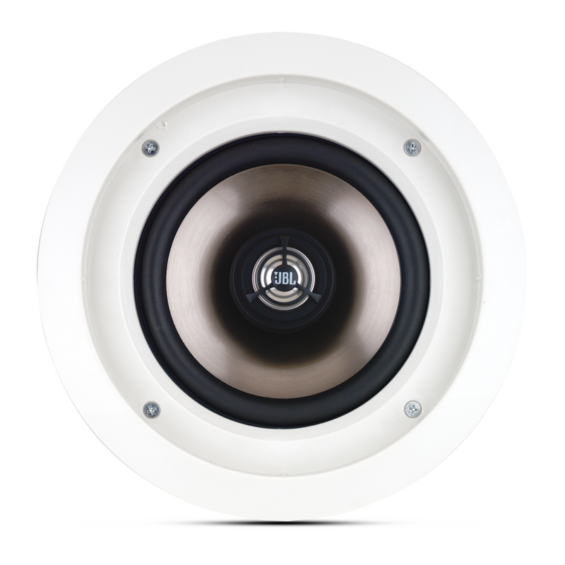 SOUNDPOINT SP 6CS II - Black - 2-Way 6-1/2 inch In-Ceiling Stereo Speaker - Hero image number null
